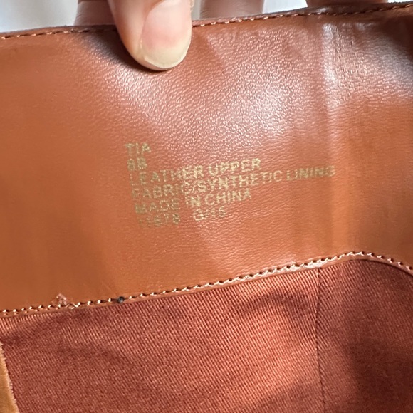 Ralph Lauren Tia Leather Wedge Boots - Picture 12 of 13